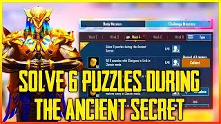 Solve 6 Puzzles During The Ancient Secret PUBG Mobile