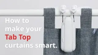 How to make your Tab Top curtains smart.