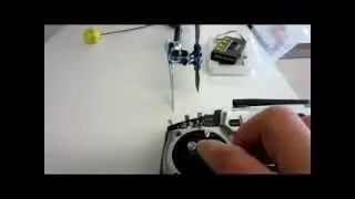 Helicox TG-1 Auto-Stabilizing 3-Axis Gyro problem with the rudder.avi