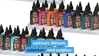 What chemicals are in tattoo ink?