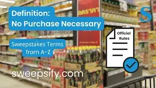What Is No Purchase Necessary?