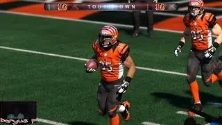 MADDEN 15 Online Gameplay - Unstoppable Run Game! - Bengals vs Saints 