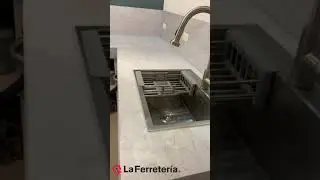 Instalaci&oacute;n de l&aacute;mina PVC tipo m&aacute;rmol en  cocina de clientes  #laminapvc