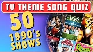 Guess The 90's TV Show Theme (50 Titles)