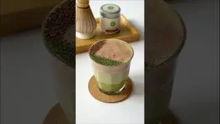 Warm Double Chocolate Matcha Latte | make the famous cafe recipe at home!
