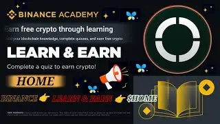 Binance Learn & Earn Quiz Answers | Get free $HOME #binance #viral #binancelearnandearn #trending 