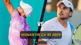 Monastir Challenger 2025 R1: Adrian Andreev [PR] vs. Clement Tabur Condensed Match