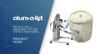 Medical Roll Handling Lift for Sterile Packaging | Project 35392