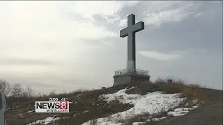 Holy Land Cross vandalized with graffiti in Waterbury