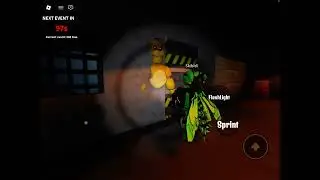 Pierrot and Harlequin run from Crazy Fredbear