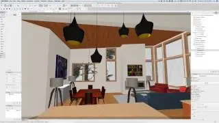 ARCHICAD Marquee для 3D-визуализации интерьеров