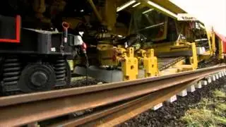 AktuellTV - Automated change RAILWAY sleepers