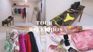 TOUR PELO MEU NOVO ESTOQUE + recebidos 😍