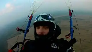 Tail slide (back fly) from stabilized full stall