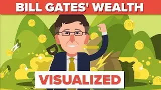 Bill Gates' Wealth Visualized & 1,000,000 Subscriber Announcement