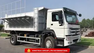 Sinotruk Howo 4x2 dump truck with stainless steel for transport fish