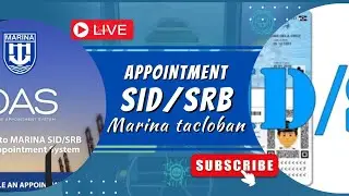 MARINA SID/SRB ONLINE APPOINTMENT SYSTEM (OAS) | MARINA REGIONAL OFFICE 8  @Nooki_Tv