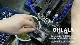 CNC watch case- drilling hole for case lug