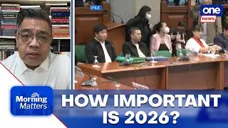 2026 a &lsquo;tipping point&rsquo; for 2028 - Tayao | Morning Matters