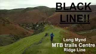 Long Mynd, black ridge line mtb