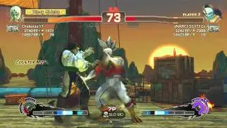 USF4: Chakotay17 (El Fuerte) vs xNARC1SS1T1Cx (Vega)