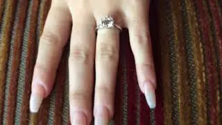 Solitaire 2 Ct Round 6 Prong Tiffany Setting Cubic Zirconia Cz Ring