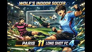 Paris RUN RIOT in 11&ndash;4 Win vs Long Shot FC | Wolf&rsquo;s Indoor Soccer ⚽️🔥