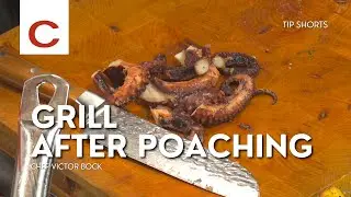 Grill After Poaching| Chef Victor Bock | Tips #shorts