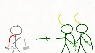 Thor vs. Loki stick fight Battle