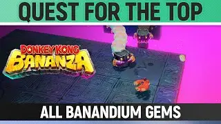Donkey Kong Bananza - Quest for the Top - All Banandium Gems - Groove Layer Challenge 1