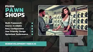 FiveM Pawnshop Script | [MULTI FRAMEWORK] | BOII Development