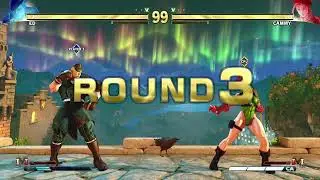 STREET FIGHTER V ED vs Cammy