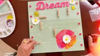 Dream Board DIY ✨ Manifest Your Dreams | Aesthetic & Calming Art