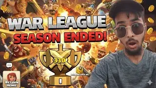 CWL SEASON ENDED! 😱 330 Medals & INSANE Rewards! (Clash of Clans)##clanwarleaguelive 