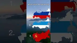 what russia do you prefer? #mapping  #map #russia #politics #shorts #history #ussr