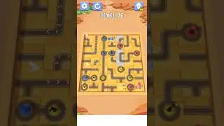 Water Connect Puzzle game New Update (#Level 96) - TOP GAMES FOR YOU! #shorts