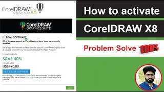How to Activate CorelDRAW X8