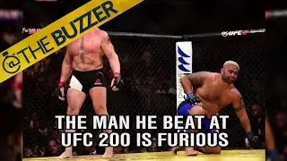 Brock Lesnar responds to failed drug test and the man he beat at UFC 200 is furious