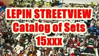 Lepin. Catalog of Sets. Streetview (15xxx)