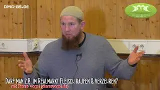 Darf man im Supermarkt Fleisch kaufen und verzehren? Pierre Vogel