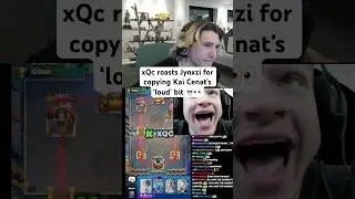 xQc ROASTS Jynxzi For COPYING Kai Cenat's 'YELLING' 💀 #xqc #jynxzi #kaicenat