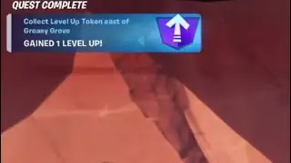 #Fortnite Collect Level Up Token east of Greasy Grove (Location)