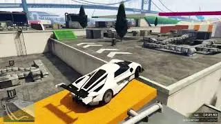 GTA 5 ONLINE TRANSFORM PARKOUR SPORTCAR GAMEPLAY NO COMMENTARY