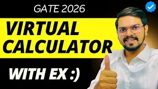 GATE 2026 : Virtual Calculator (Must Watch or regret later !)
