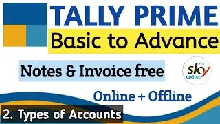 Accounts in tally prime. Golden Rules of Accounting. Debit Credit in accounts complete #tallyprime