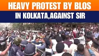 West Bengal BLOs Hold Strong Protest at EC Office | SIR Exercise Sparks Massive BLO Protest | News9