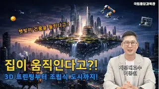 집이 움직인다고?! 3D 프린팅부터 조립식 도시까지! #국립중앙과학관 #미래 #건축