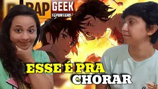 REACT NOSSOS LA&Ccedil;OS   KIMI NO NA WA   FEAT  FEL&Iacute;CIA ROCK   TC PUNTERS