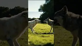 Unbelievable Wolf vs Dog Fight 🐾 | Real Life Farm Defense!