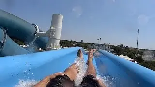 Big Ondulado Water Slide at AquaSplash